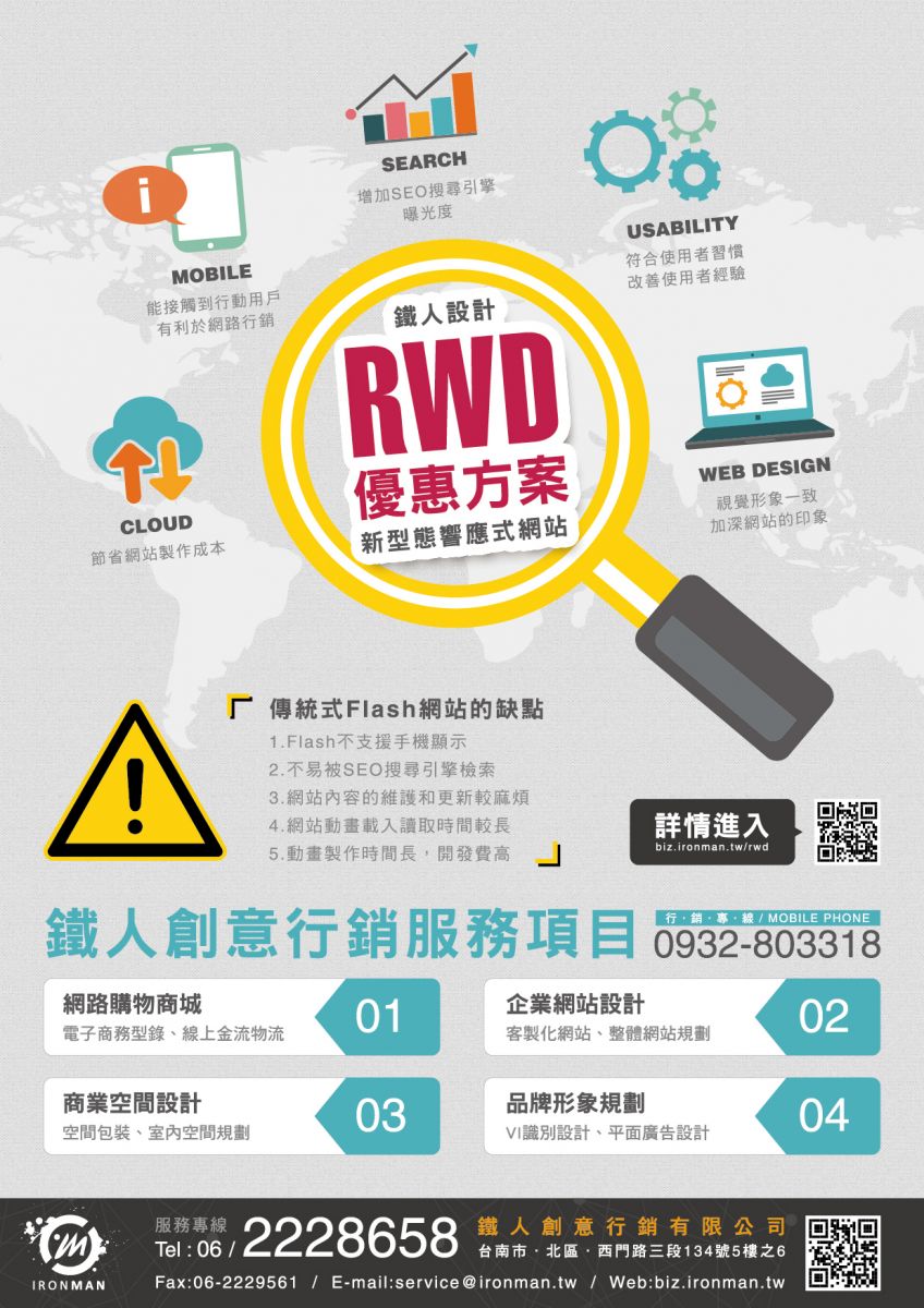 鐵人RWD響應式優惠方案